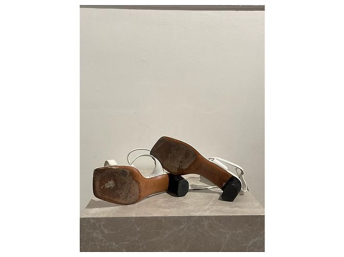 Céline Sandali CELINE T.EU 38 Pelle Bianco - vista 5