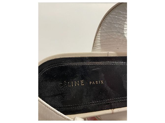 Céline Sandali CELINE T.EU 38 Pelle Bianco - vista 7