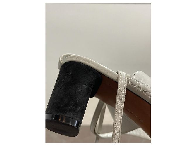 Céline Sandali CELINE T.EU 38 Pelle Bianco - vista 8