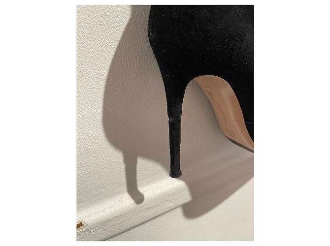 Botas GIANVITO ROSSI T.EU 37 Ante Negro - vista 11
