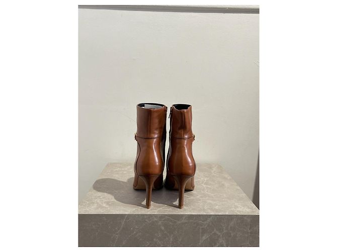 Céline Botines CELINE T.EU 36 Cuero Camello - vista 4
