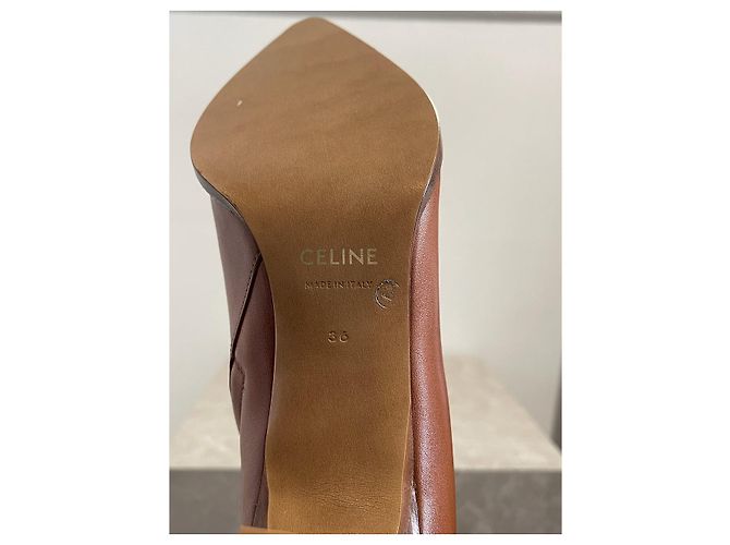 Céline Botines CELINE T.EU 36 Cuero Camello - vista 8