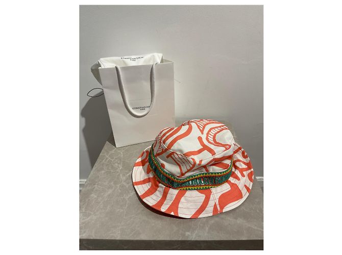 Cappelli DIOR T.International S Tessuto Arancione - vista 2