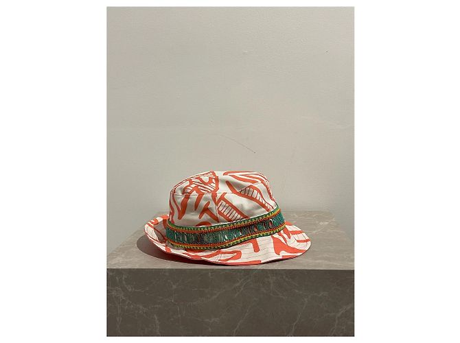 Cappelli DIOR T.International S Tessuto Arancione - vista 3