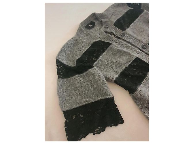 Chaqueta/cardigan Dolce & Gabbana 42 Negro Gris - vista 13