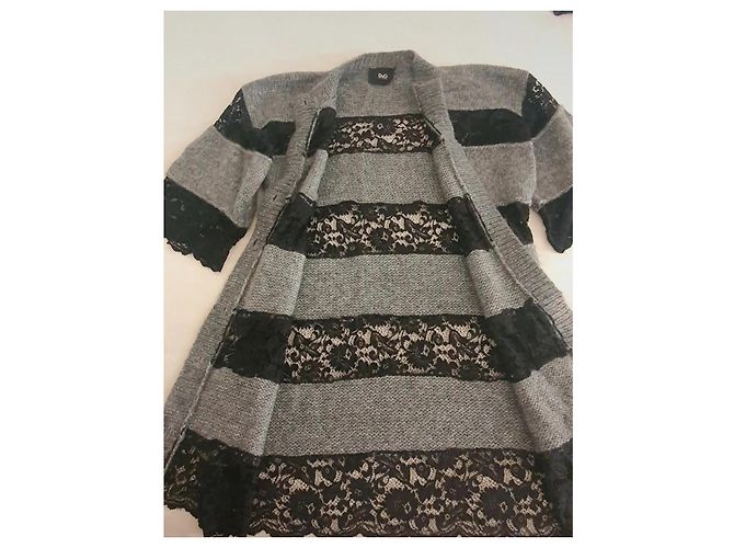 Chaqueta/cardigan Dolce & Gabbana 42 Negro Gris - vista 2