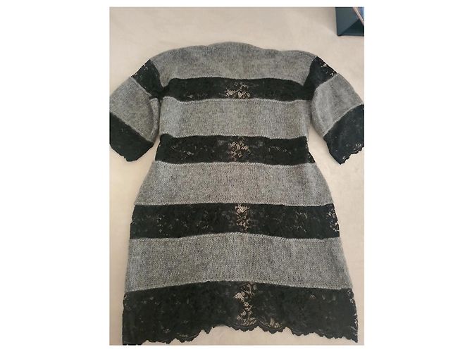 Chaqueta/cardigan Dolce & Gabbana 42 Negro Gris - vista 3