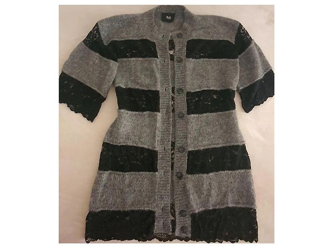 Chaqueta/cardigan Dolce & Gabbana 42 Negro Gris - vista 5