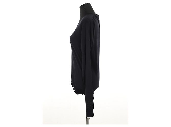 Hermès Black silk sweater - view 3
