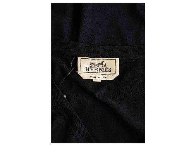 Hermès Black silk sweater - view 5