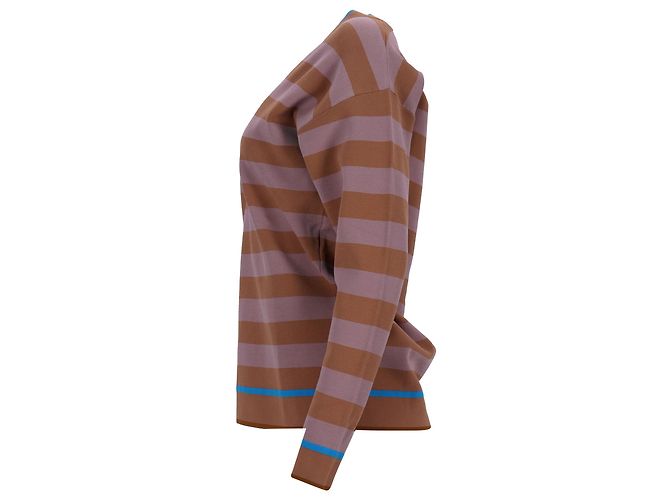 Gestreifter Pullover von Diane Von Furstenberg aus mehrfarbiger Viskose Mehrfarben - Ansicht 2
