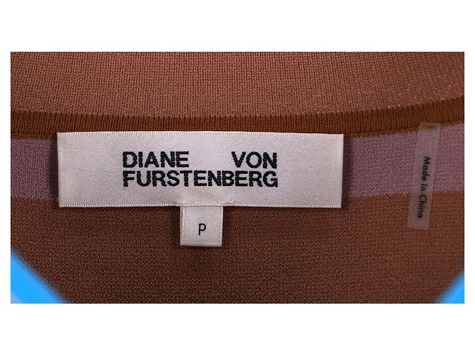 Gestreifter Pullover von Diane Von Furstenberg aus mehrfarbiger Viskose Mehrfarben - Ansicht 9