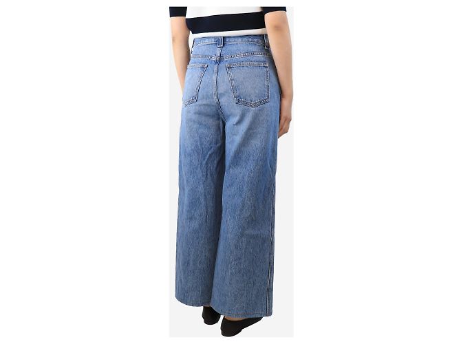Khaite Blaue weit geschnittene Jeans - Größe UK 8 - Ansicht 3