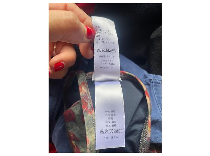 Dior Bikini Mehrfarbig mit Bienen Emblem Mehrfarben - Ansicht 7