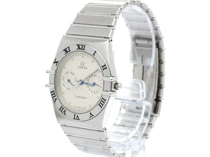 Relógio de pulso Omega Constellation em aço inoxidável com quartzo - vista 2