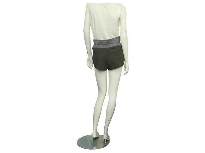 Pantaloncini Zadig & Voltaire Smile Lurex Verde Argento Oro - vista 2
