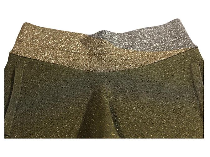 Pantaloncini Zadig & Voltaire Smile Lurex Verde Argento Oro - vista 6