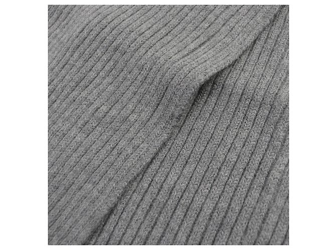 Moncler Wollstrickschal grau M - Ansicht 4