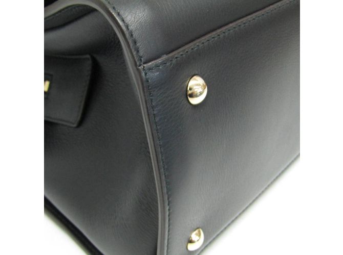 Borsa in pelle Salvatore Ferragamo Gancini DH-21 H141 - vista 6