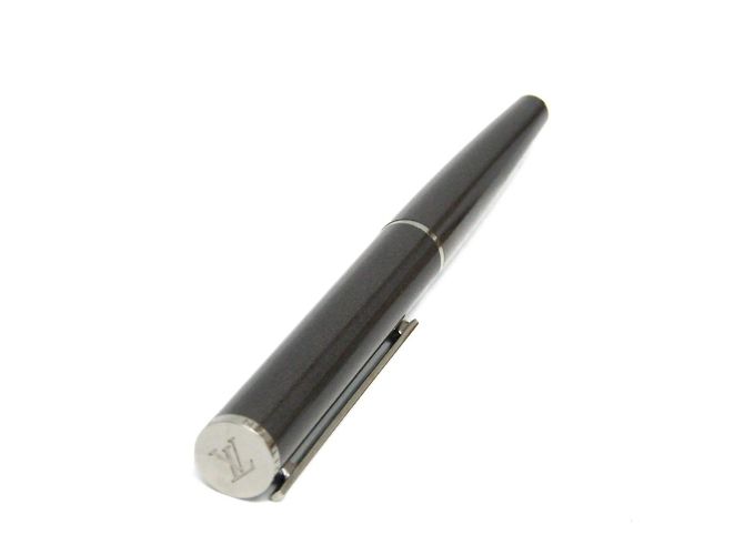 Twist Bolígrafo gris de la colección Jet de Louis Vuitton Castaño - vista 2