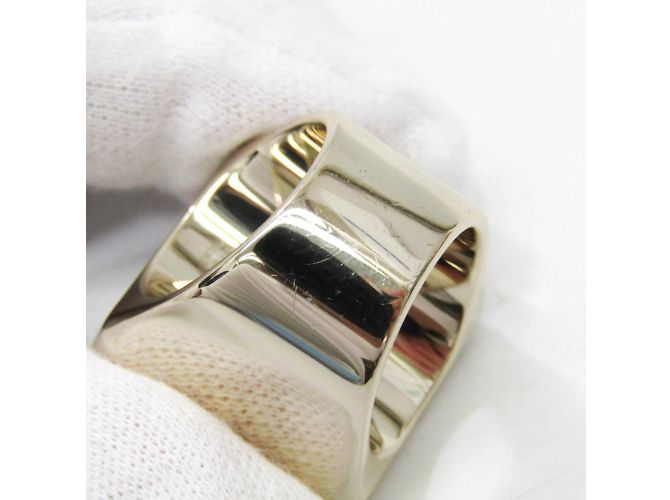 Code Coco Anillo Cuadrado Coco Mark de Chanel Negro Plata Rosa - vista 5