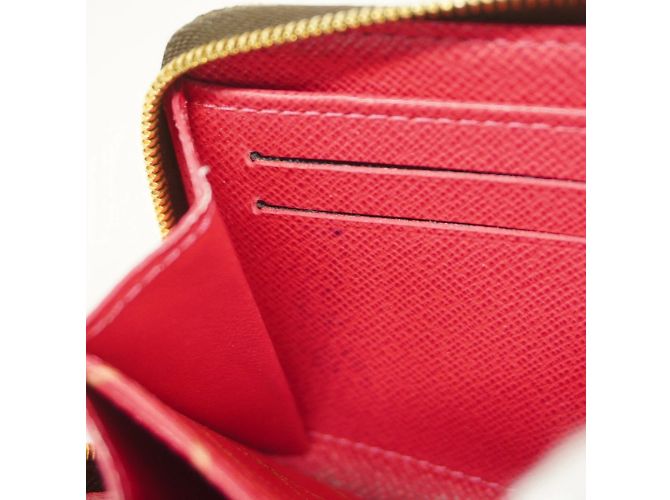 Colección Trunk de Verano Monogram Louis Vuitton Zippy Purse Castaño Rosa - vista 10
