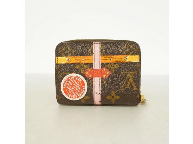 Colección Trunk de Verano Monogram Louis Vuitton Zippy Purse Castaño Rosa - vista 13
