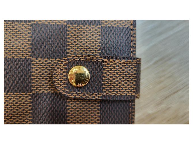 Cartera Louis Vuitton Viennese Damier Marrón Castaño - vista 2