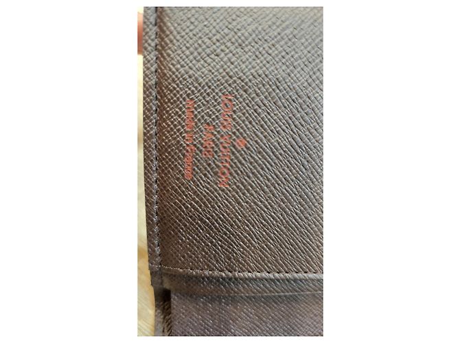 Cartera Louis Vuitton Viennese Damier Marrón Castaño - vista 4