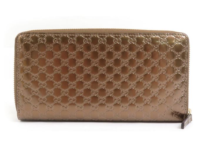 Gucci Bronze Leder Langbörse - Ansicht 2