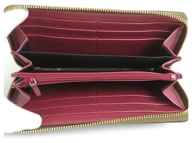 Gucci Bronze Leder Langbörse - Ansicht 3