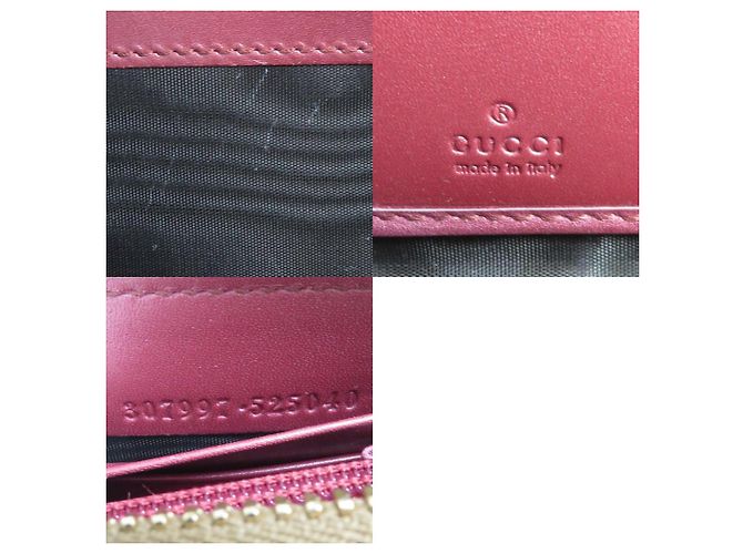 Gucci Bronze Leder Langbörse - Ansicht 5