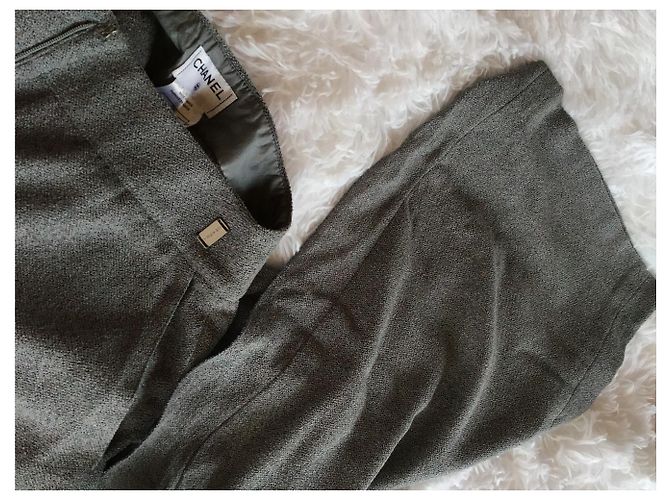 Pantalones Chanel Gris - vista 5