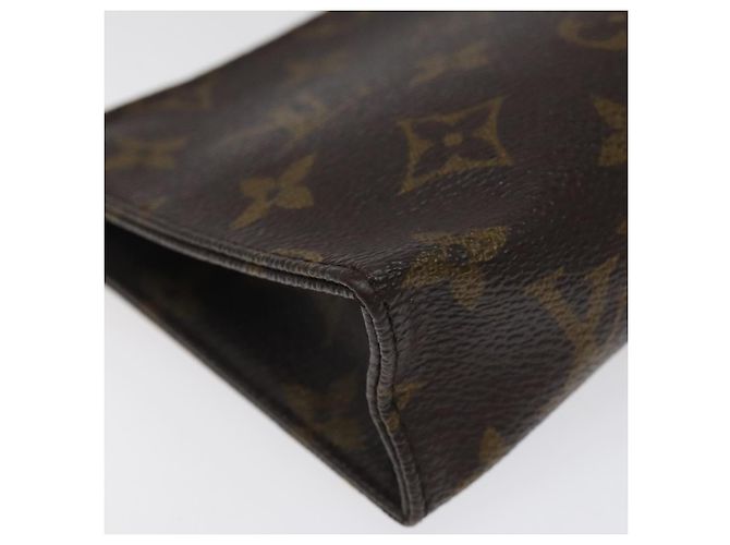 LOUIS VUITTON Monogram Poche Toilette 15 Pouch M47546 LV Auth th5824 Monogramma - vista 14