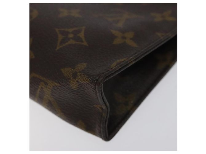 LOUIS VUITTON Monogram Poche Toilette 15 Pouch M47546 LV Auth th5824 Monogramma - vista 15