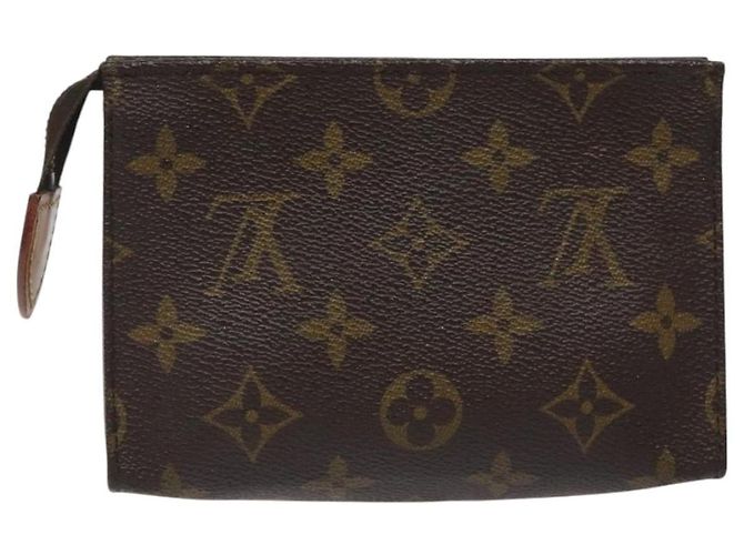 LOUIS VUITTON Monogram Poche Toilette 15 Pouch M47546 LV Auth th5824 Monogramma - vista 2