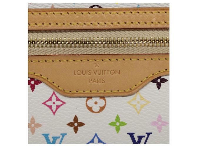 LOUIS VUITTON Monedero GM Multicolor Monograma Blanco M60027 Auth BA939SAM - vista 17