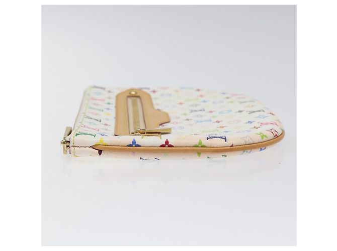 LOUIS VUITTON Monedero GM Multicolor Monograma Blanco M60027 Auth BA939SAM - vista 4
