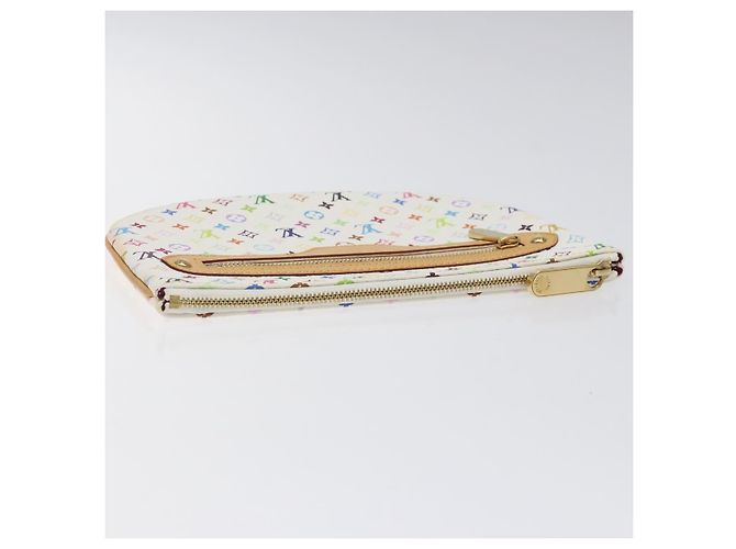 LOUIS VUITTON Monedero GM Multicolor Monograma Blanco M60027 Auth BA939SAM - vista 5