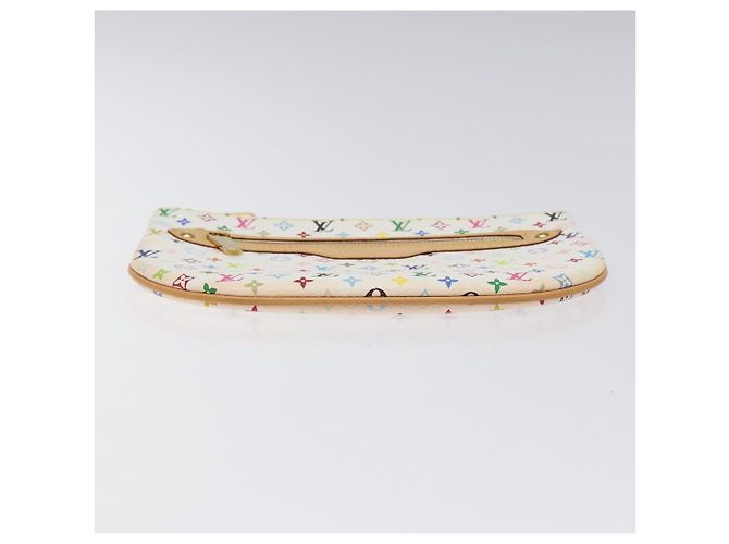 LOUIS VUITTON Monedero GM Multicolor Monograma Blanco M60027 Auth BA939SAM - vista 6