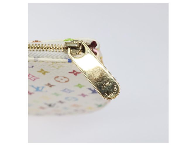 LOUIS VUITTON Monedero GM Multicolor Monograma Blanco M60027 Auth BA939SAM - vista 8