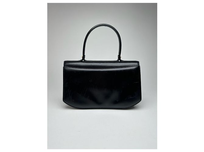 Vintage Givenchy 4G Ledertasche schwarz - Ansicht 2
