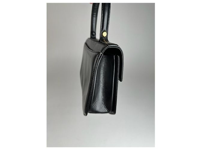 Vintage Givenchy 4G Ledertasche schwarz - Ansicht 3
