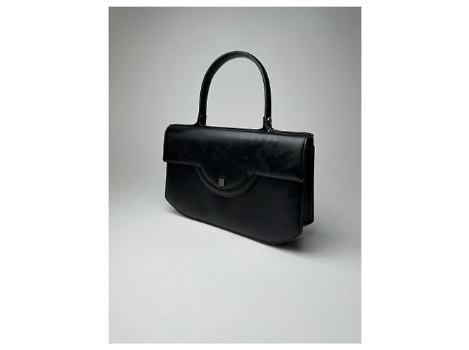 Vintage Givenchy 4G Ledertasche schwarz - Ansicht 5