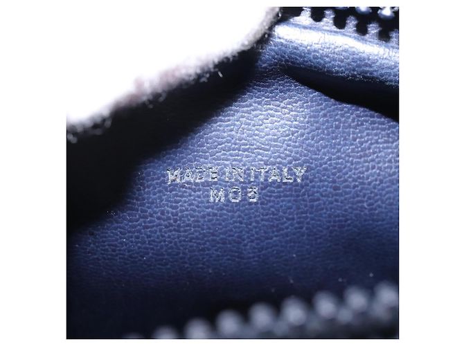 Céline Borsa a Spalla CELINE C Sulky PVC Blu Navy Oro Auth ep8365 D'oro - vista 12