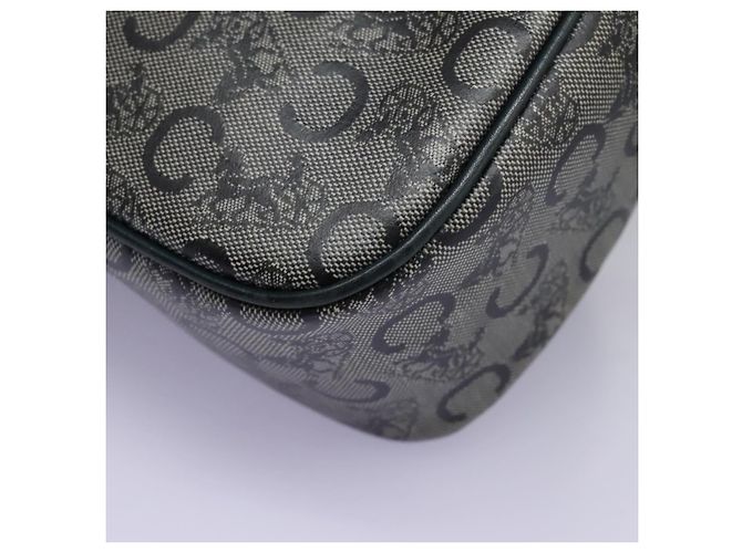 Céline Borsa a Spalla CELINE C Sulky PVC Blu Navy Oro Auth ep8365 D'oro - vista 18