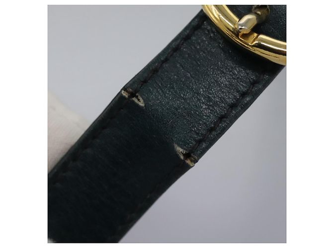 Céline Borsa a Spalla CELINE C Sulky PVC Blu Navy Oro Auth ep8365 D'oro - vista 9