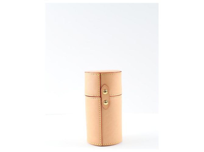 Louis Vuitton Estuche de viaje - perfume de 100ml en cuero Beige - vista 3