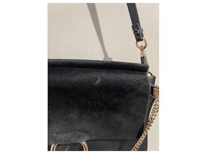 Faye Chloé CHLOE Borse T. Pelle Nero - vista 10