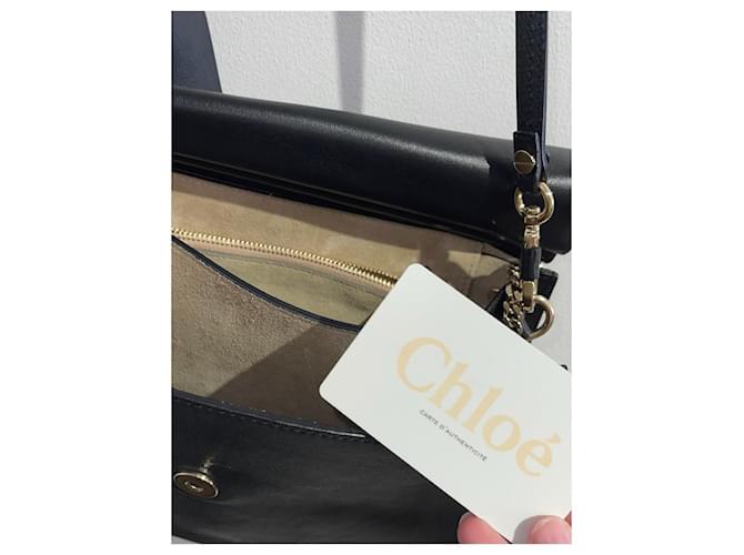 Faye Chloé CHLOE Borse T. Pelle Nero - vista 9